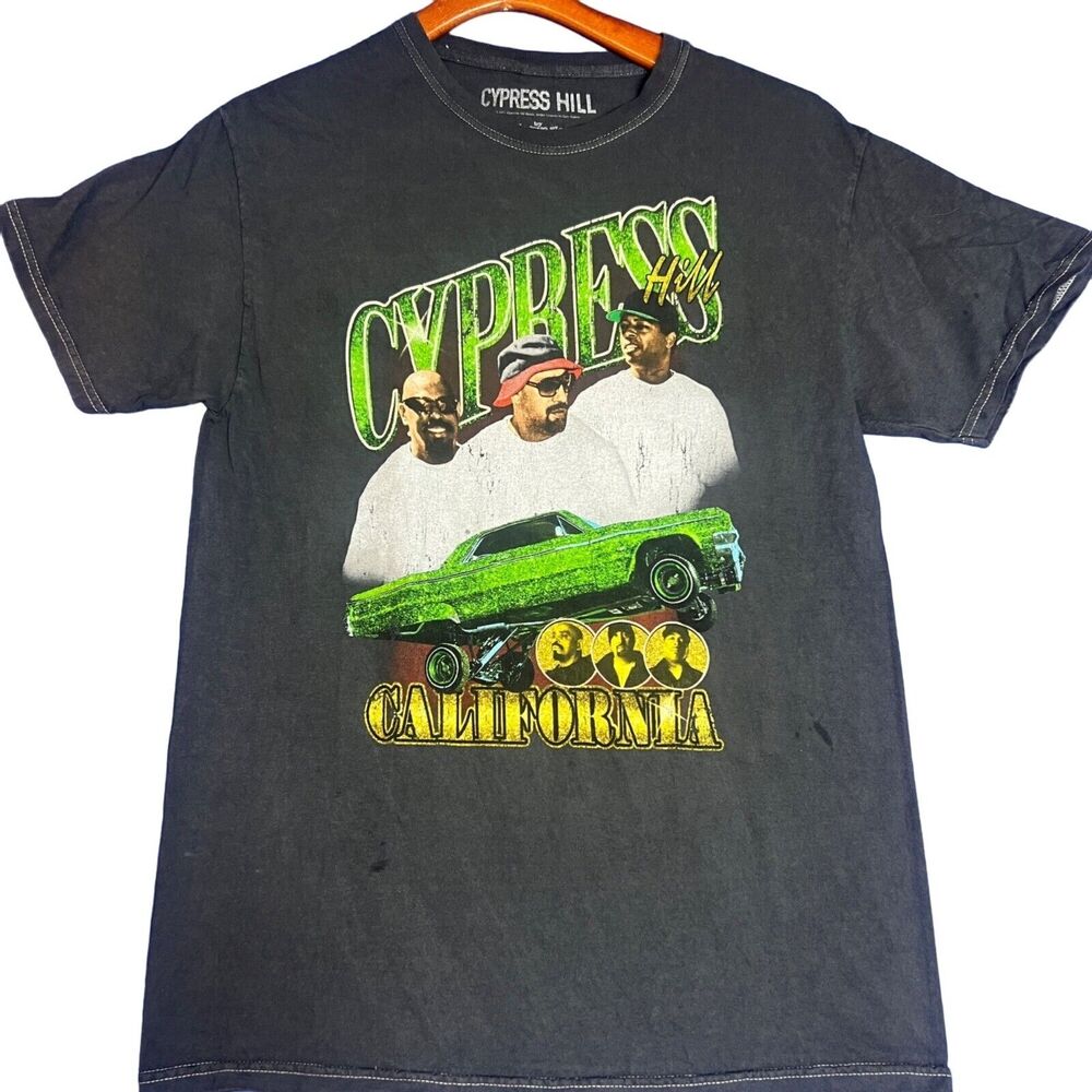 Cypress Hill Shirt Adult Small Graphic Rock Music Band Short Sleeve Mens